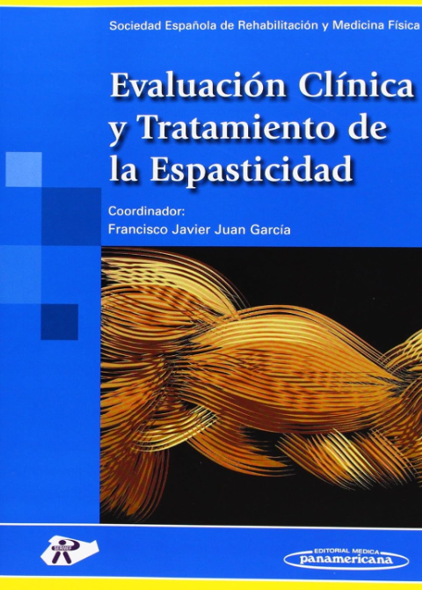 Cubierta del libro Evaluación clínica y tratamiento de la espasticidad. Cubierta libro.