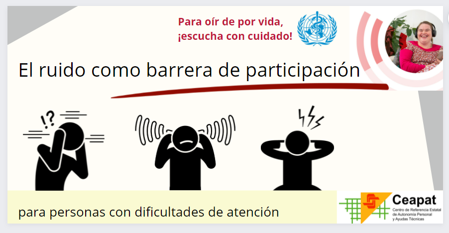 Infografía el ruido como barrera de participación