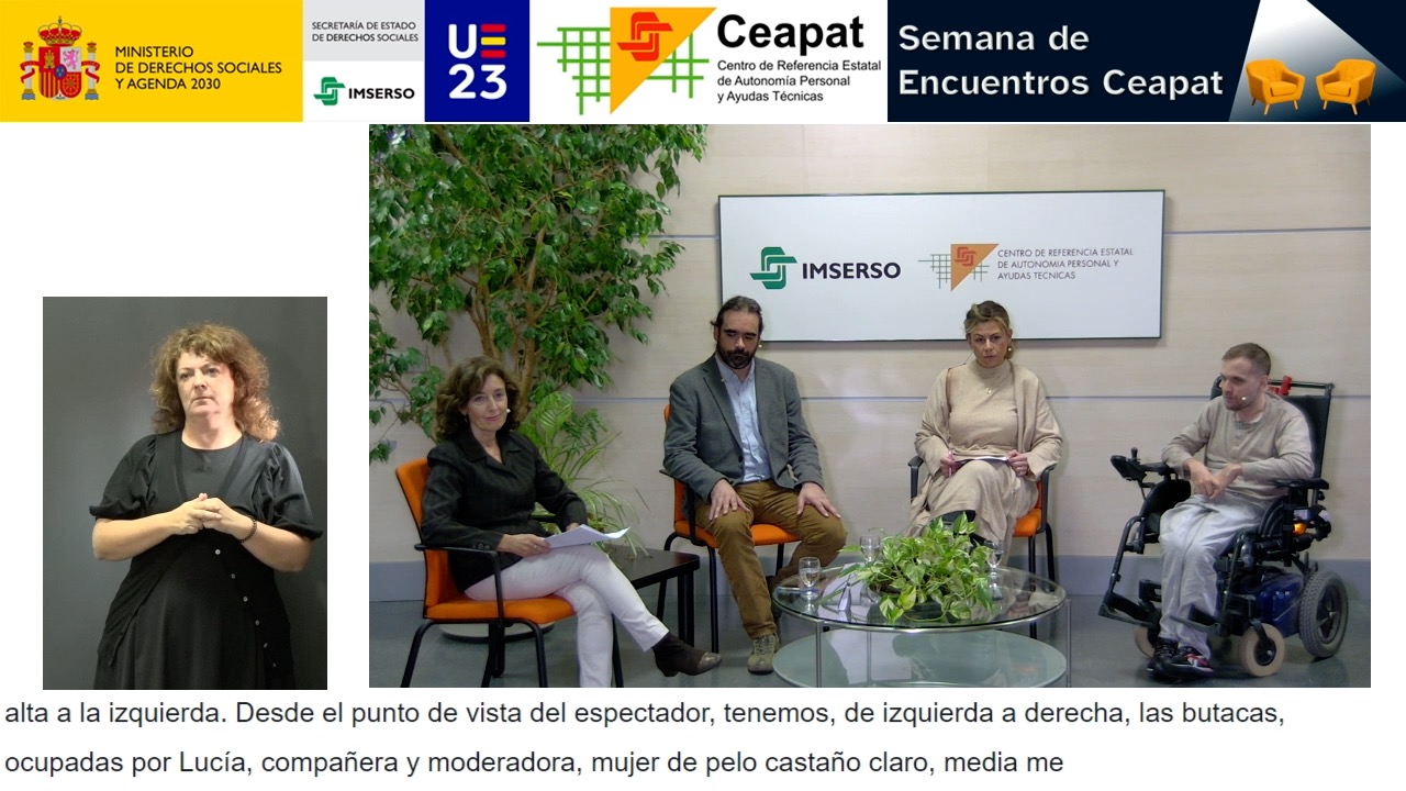 Ponentes del conversatorio. ponentes del conservatorio