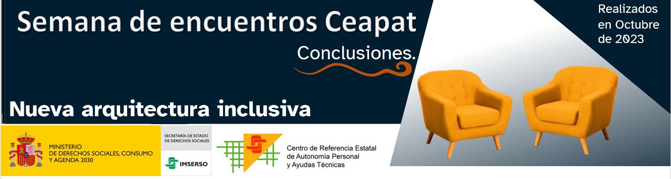 Cartel de la Semana de encuentros Ceapat 2023.