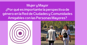 Cartes decorativo sobre el post referido a mujer y mayor